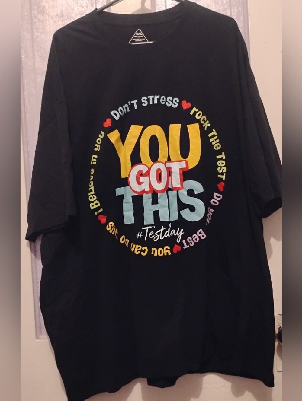You Got This Black Graphic Tee